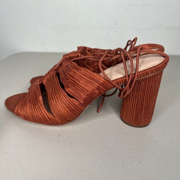 Loeffler Randall Teresa Lace Up Sandal Size 10 - Picture 5 of 9